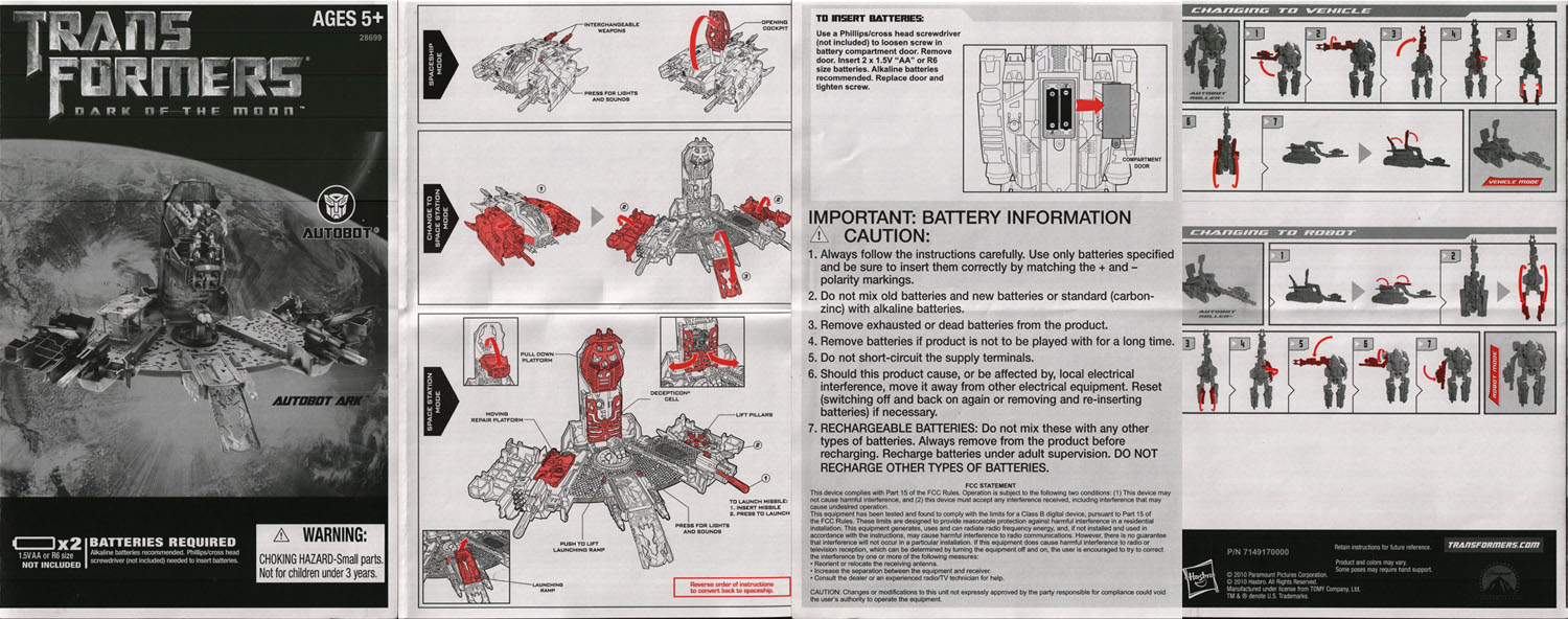 Cyberverse Playsets Autobot Ark with Autobot Roller (Transformers